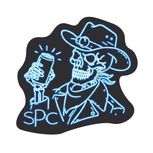 Broadway Bones Sticker