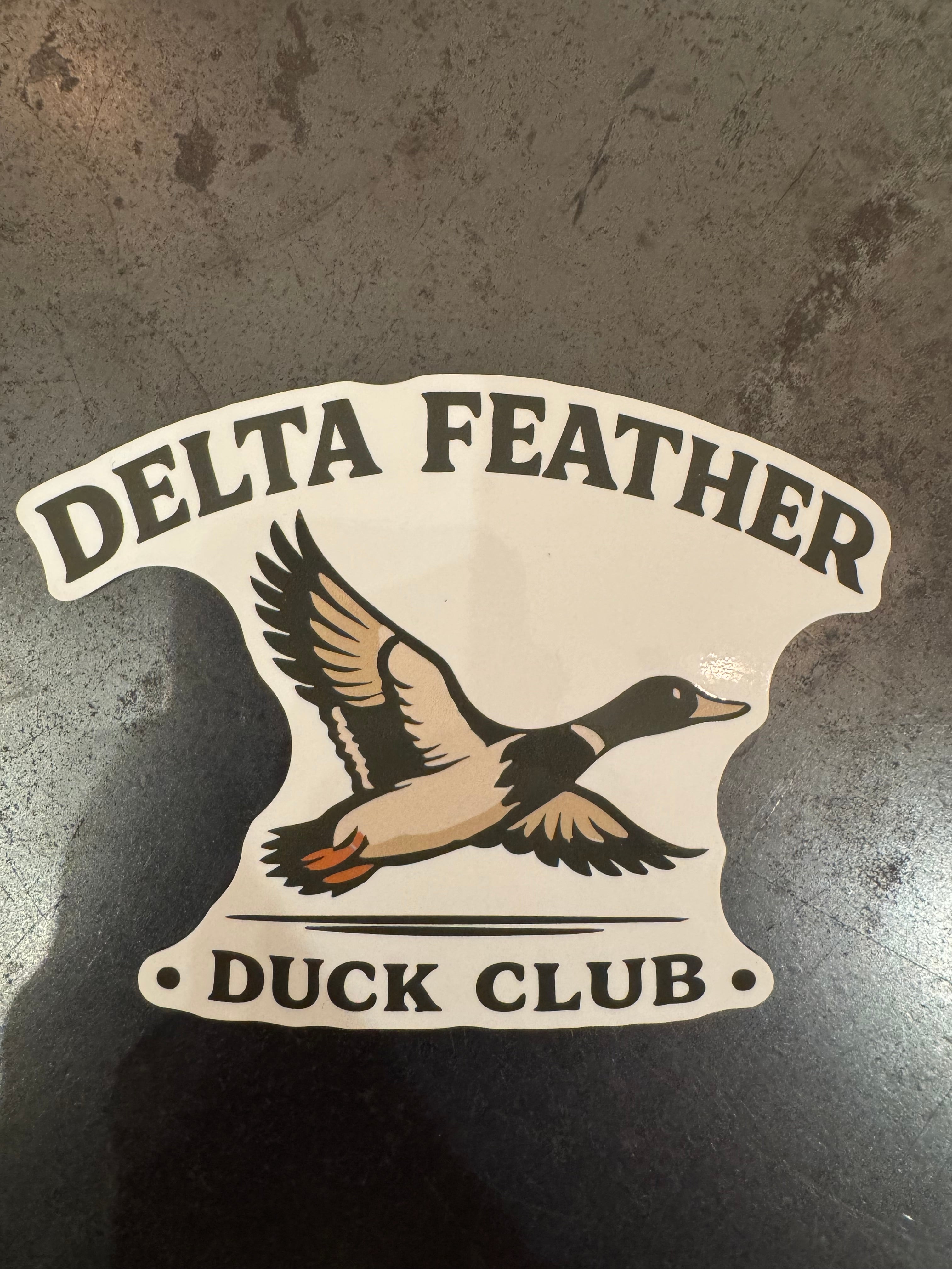 Duck Club Sticker