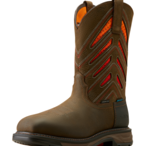 Workhog XT VentTEK Waterproof Carbon Toe Workboot - Iron/Coffee