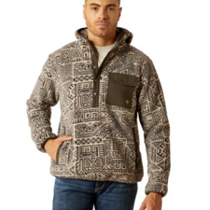Polar Bear Fleece Hoodie - Light Brindle
