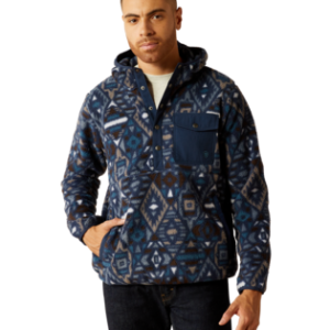 Polar Bear Fleece Hoodie - Navy Southwest