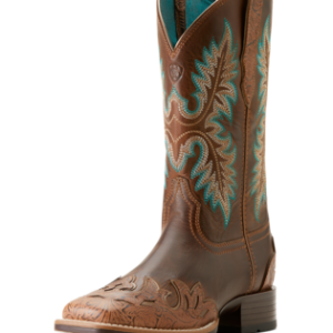 Bryce Canyon Western Boot - Floral Embossed Tan