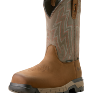Rebar Flex SD Composite Toe Work Boot Distressed Brown
