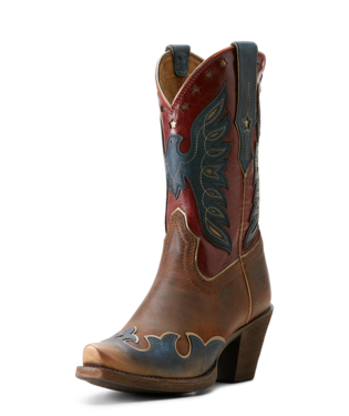Women's Bravery Dusted Denim & Sassy Brown