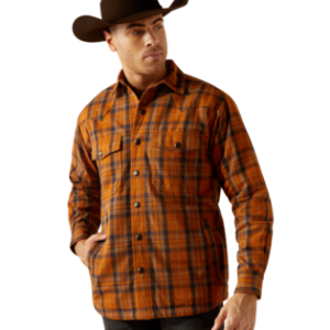 Harvey Retro Shirt Jacket - Pecan