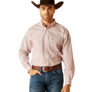 Wrinkle Free Larson Classic Fit Shirt - Light Blue