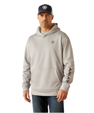 Tek Fleece 2.0 Camo Pocket Hoodie - Grey Heather - Image 2