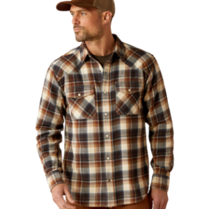 Harford Retro Snap Shirt - Black