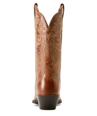 WMS Round Up Square Toe Western Boot - Ready Russett - Image 6