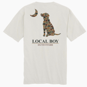 Toddler Duck Camo Dog & Moon SS Tee