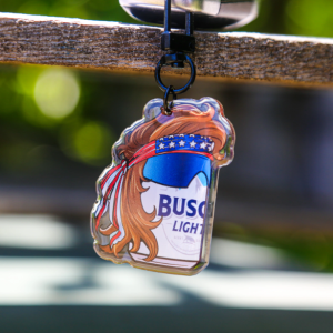 Mullet Busch Keychain