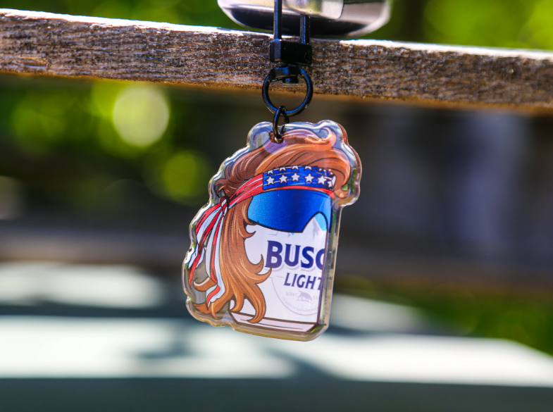 Mullet Busch Keychain