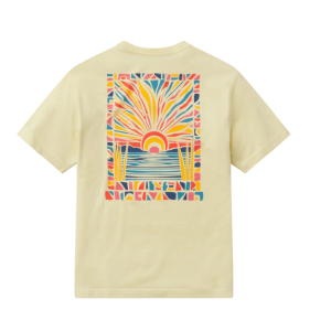 Pieces Of Paradise Tee- Canary