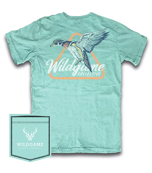 Woodie Landing Tee- Chalky Mint