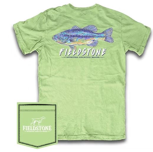 Toddler Colorful Bass SS Tee- Island Reef