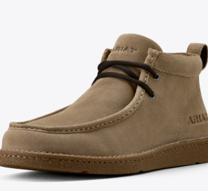 Clean Country Shoe- Cinnamon Brown Suede