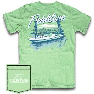 Poling Skiff Tee- Island Reed
