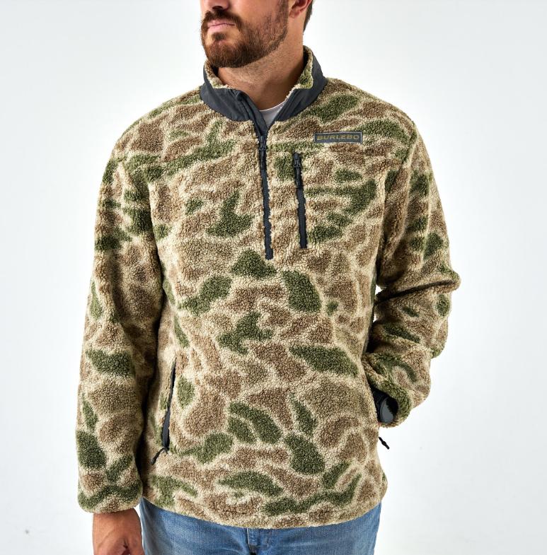 Sherpa Quarter Zip - Alpine Camo