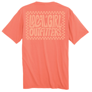 LG Checkered Charm SS Tee