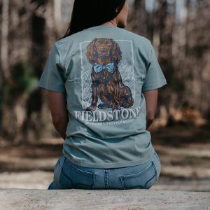 Boykin Bowtie Tee- Bay