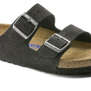 Arizona Soft Footbed Suede Leather - Velvet Gray