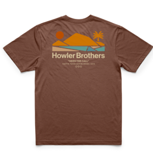 Bahía de Howler Tee - Mahogany