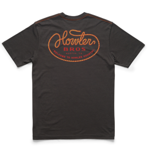 Howler Lasso T-Shirt - Antique Black