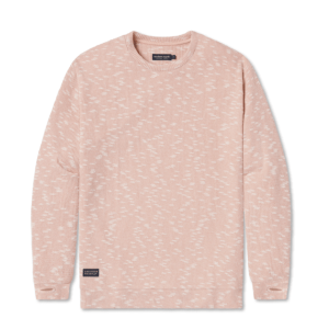 Sunday Morning Sweater - Foothills - Azalea & White