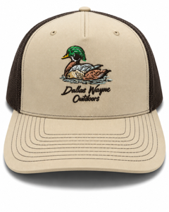 Dallas Wayne Field Hat - Wood Duck - Tan & Dark Brown