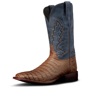 The William - Toffee & Navy - Caiman