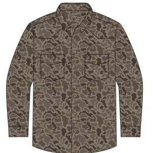 El Campo performance Ranch Shirt - Stone Brown