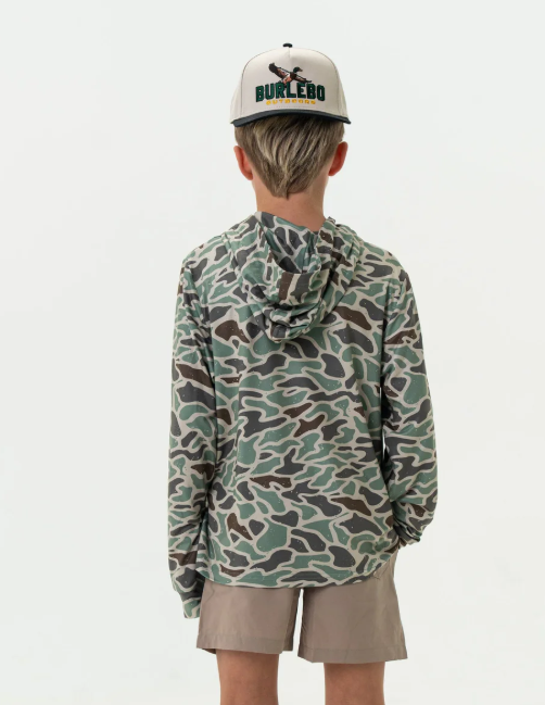 Youth Performance Hoodie - Retro Duck Camo - Image 2