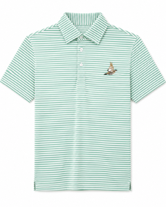 Quail Run Polo - Carnival Glass/ White