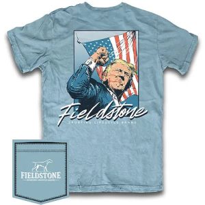 Trump Fight Tee - Saltwater