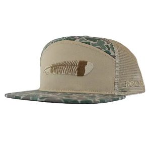 Camo 7 Panel Turkey Feather Hat