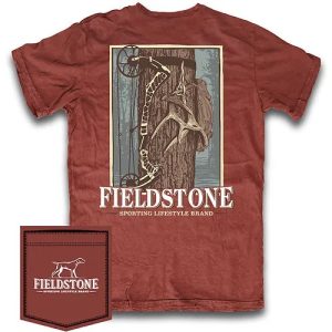 Bow Season Tee - Crimson