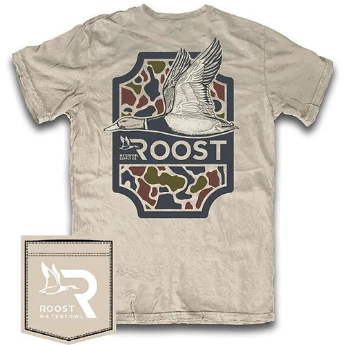 Toddler Camo Shield Tee - Sand