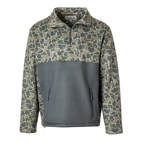Backwoods Camo 1/4 Zip Pullover