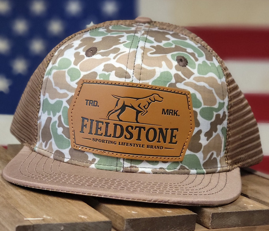 Youth Vintage Brown Bill Hat