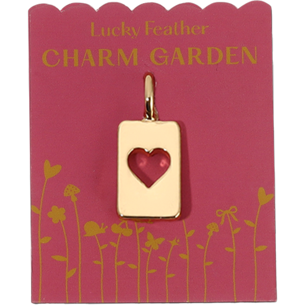 Charm Garden - LOVE - Cut out heart