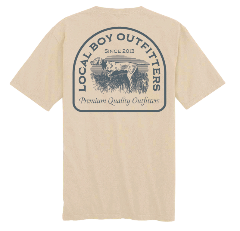 Youth Vintage Pointer SS Tee - Latte