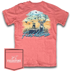 Ducks and Bucks Tee- Watermelon