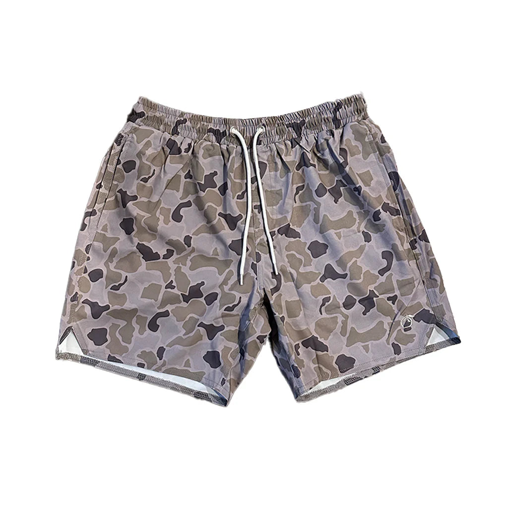 The Wanderer Short - Fishing Camo