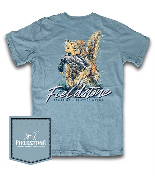 Retriever Run Tee- Saltwater