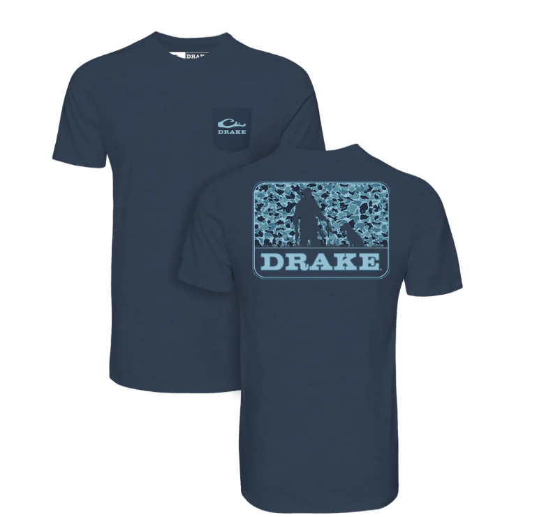 Companions Old School T SS- Night Sky Navy Heather
