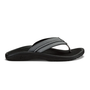 Hokua Beach Sandal - Rock/Black