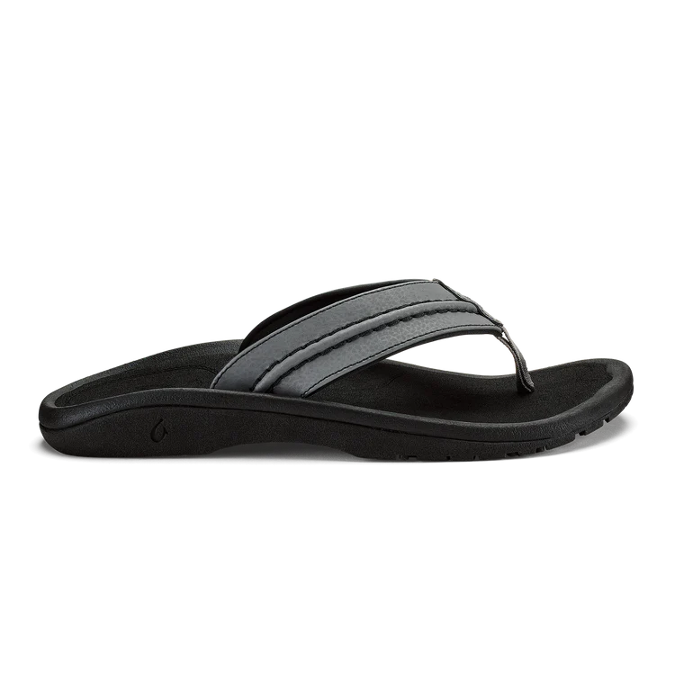 Hokua Beach Sandal - Rock/Black