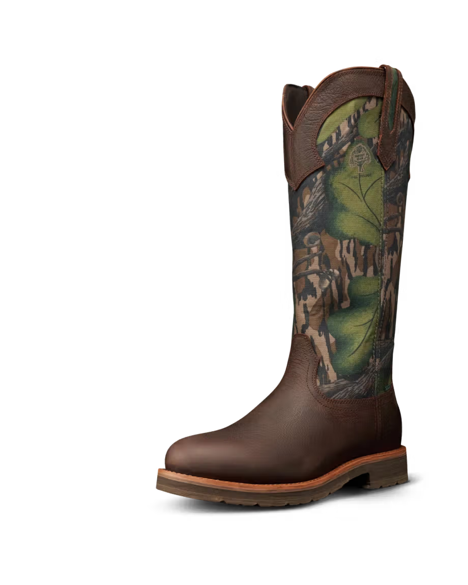 Tecovas x Mossy Oak Snake Boot - Full Foliage - Cowhide
