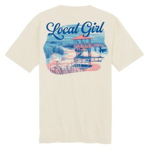 LG Heron Marsh SS Tee - Ivory