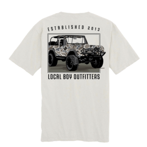 Youth Bronco LCF SS Tee - Silver